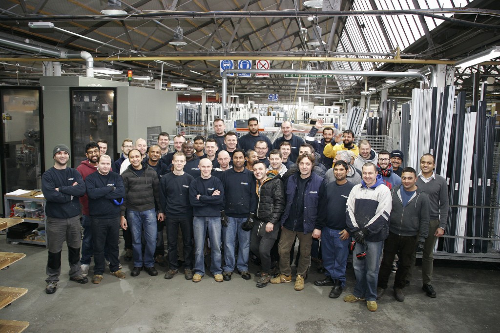THe production team at everglade