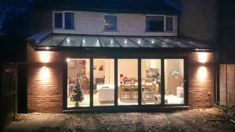 Aluminium Bi-fold Doors installed by Everglade customer Jewel Windows