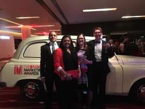 At the Drum Marketing Awards with Balls2 Marketing
