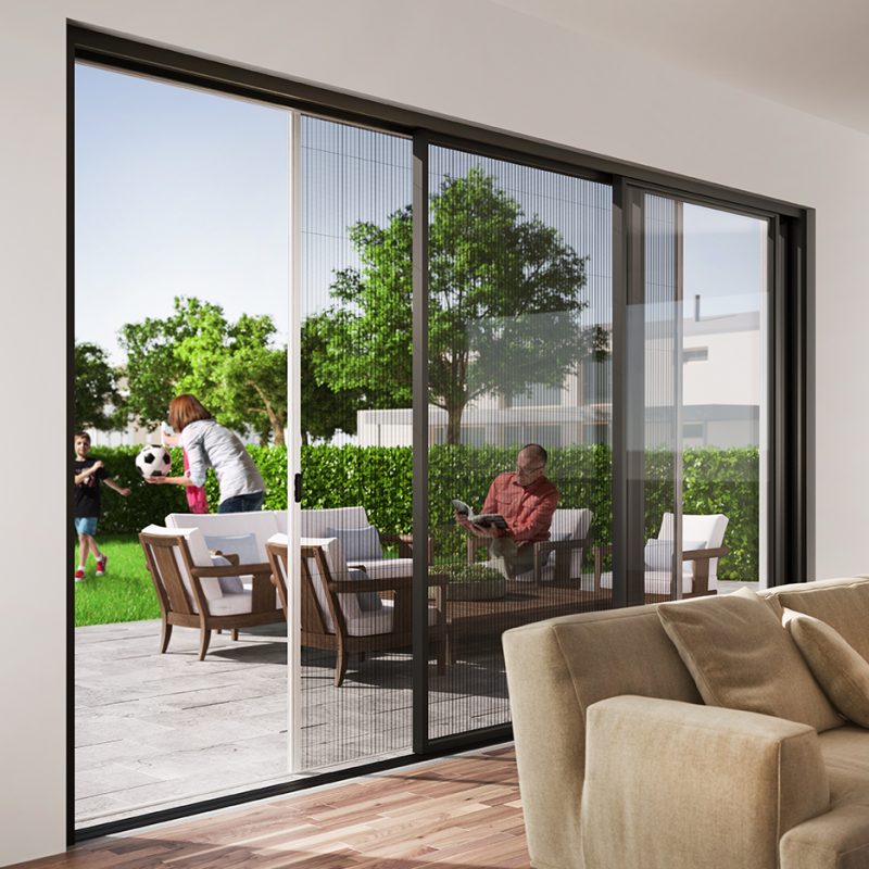 Privacy Screens for Wide-span Doors available from Everglade Windows
