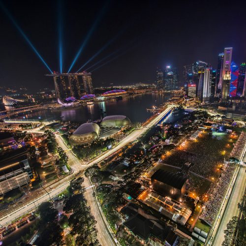 Singapore at night Singapore at night