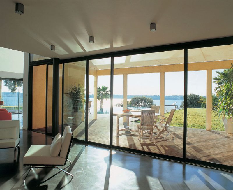 Aluminium sliding doors